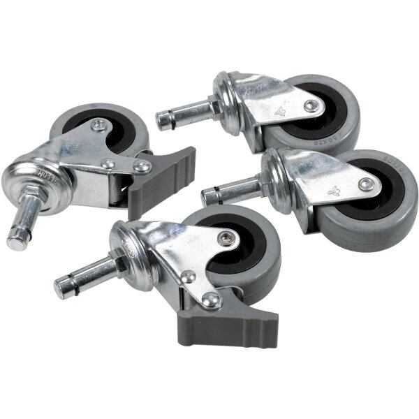 Zubehör für Werkzeugkoffer Compact 37, 47, 50 und 62: 4-teiliges Rollenset