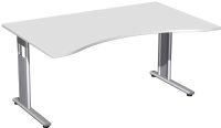 Schreibtisch Ergonomieform feste Höhe,...