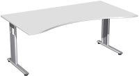 Schreibtisch Ergonomieform feste Höhe,...