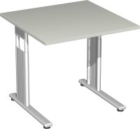 Schreibtisch höhenverstellbar, 800x800x680-820,...
