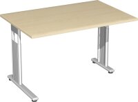 Schreibtisch höhenverstellbar, einseitig...