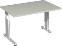 Schreibtisch höhenverstellbar, einseitig...