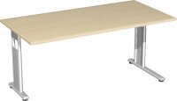 Schreibtisch höhenverstellbar, einseitig...