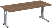 Schreibtisch höhenverstellbar, einseitig...