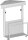 CPU-Halter unter Tischplatte zu montieren, 125-225x380x470-520, Silber