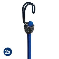 GSS 301 Gummispannseil 2er-Set 1200 mm blau