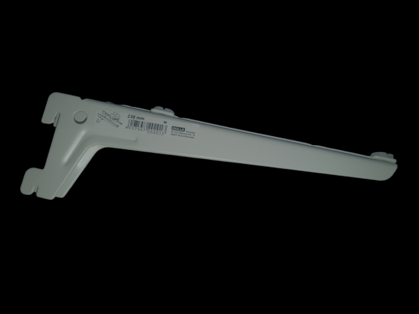 DOLLE Winkelträger (2 Einhängehaken) 55kg lose T230 mm weiß