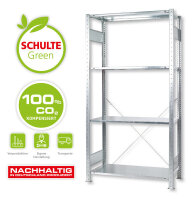 Stecksystem-Set Grundregal, verzinkt, 2000x1000x600 mm, 4...