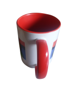 Becher Keramik Tasse mit Logo - 325 ml