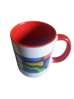 Becher Keramik Tasse mit Logo - 325 ml
