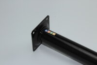 Stahlrohrfuß rund Ø30 mm, M10, H350 mm schwarz
