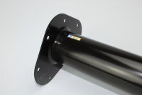 Steel leg round DM  60mm H800 mm black