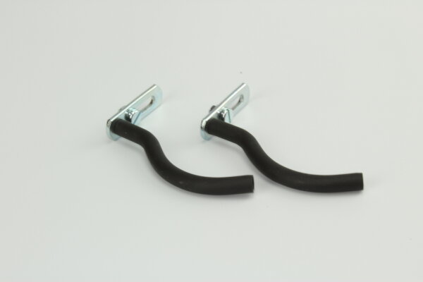 Tool holder curved T90 mm verzinkt