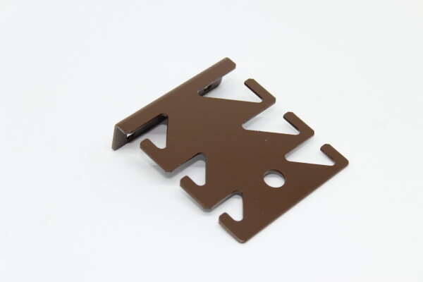 Werkzeughalter 6-fach (6 Stück) L63 T75 mm braun