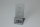 Handyholder LIER Rueckseite Schlitzung, Front Lier RAL 9006 weissaluminium