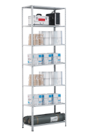 Grundregal Schraubsystem verzinkt, 3000x1000x400 mm, 7...