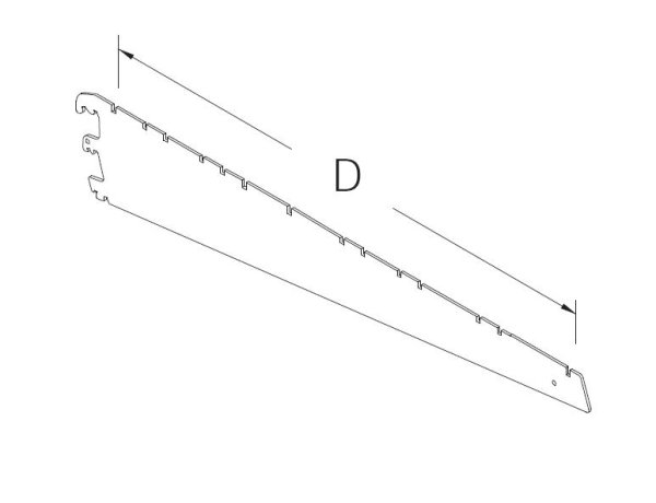 Shelf brackets T57 jurawhite