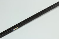 Wall upright single slotted R50 L1500 mm black