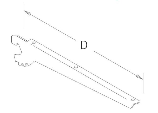 Angle brackets T17 jurawhite