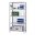 Drahtgitterwand Stecksystem 1950x1200 mm, RW fuer Regalfeld 1300 mm, verzinkt