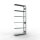 AB, Plug-in-Rack MULTIplus150, 2.500 x 1.000 x 300, 6 Shelves, Cross Brace, Galvanized