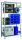 Stecksystem-Set Grundregal, verzinkt, 2000x1000x400 mm, 4 Multiplus Boeden Typ 150 kg, mit Kreuzstrebe