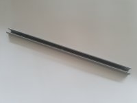 Wandschiene E-System L500 mm weißaluminium