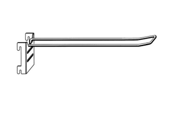 SB-Haken für Rückwand SL T20 zinkmetallic
