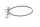 Handle holder round DM 23 verzinkt