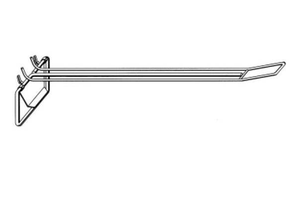 Double h. hook with swivel plate T40 verzinkt