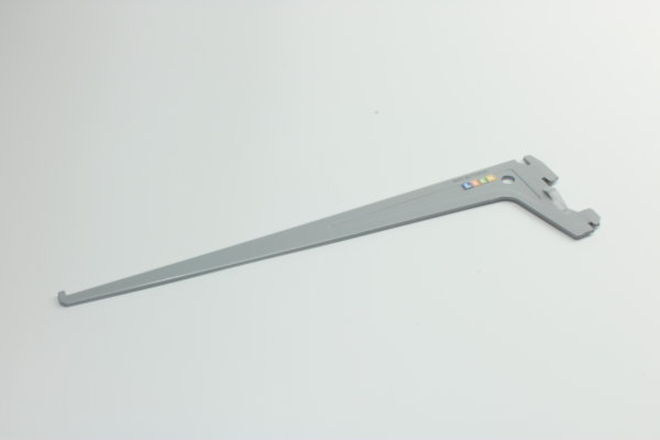 Single-S-50 PRO bracket T250 mm white aluminium