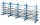 K 1.000, Cantilever-Rack-Set, Double-Sided, 2.000 x 5.000 x 2x500, RAL 5010
