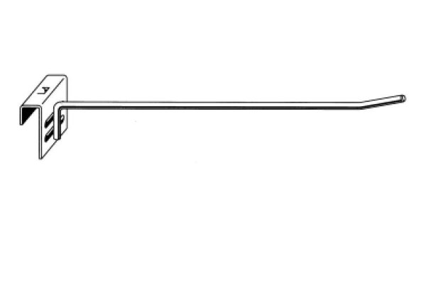 Bar hook L40 DM 1 cm verzinkt