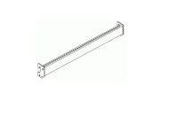 Rear support bar L100 whitealuminium