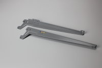 Angle bracket T180 mm white aluminium
