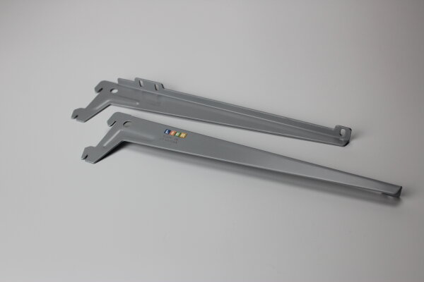 Winkelträger (2 Einhängehaken) 55kg lose T280 mm weißaluminium