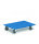 Moebelroller 2358 Ladeflaeche 800 x 600 mm, Vollg. blaugrau